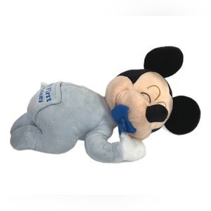 Disney Parks My First Mickey Plush 11”